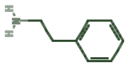 Skeletal diagram of Phenylethylamine