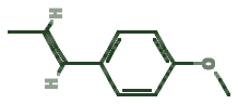 Skeletal diagram of Trans-anethole (60-90%)